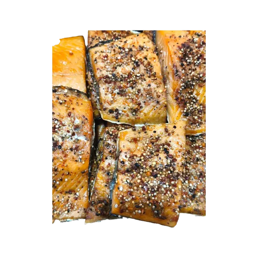 Hot Smoked Salmon (Stremellachs)