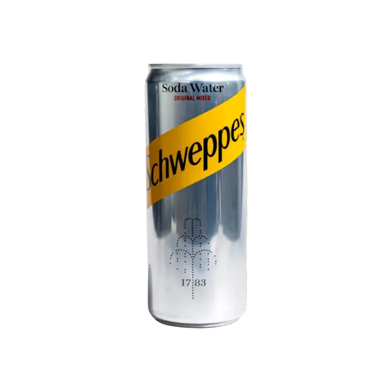 Schweppes Soda Water 0.33 l