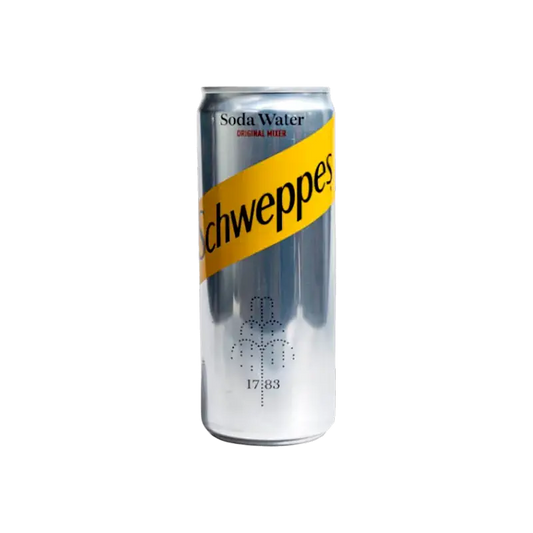 Schweppes Soda Water 0.33 l