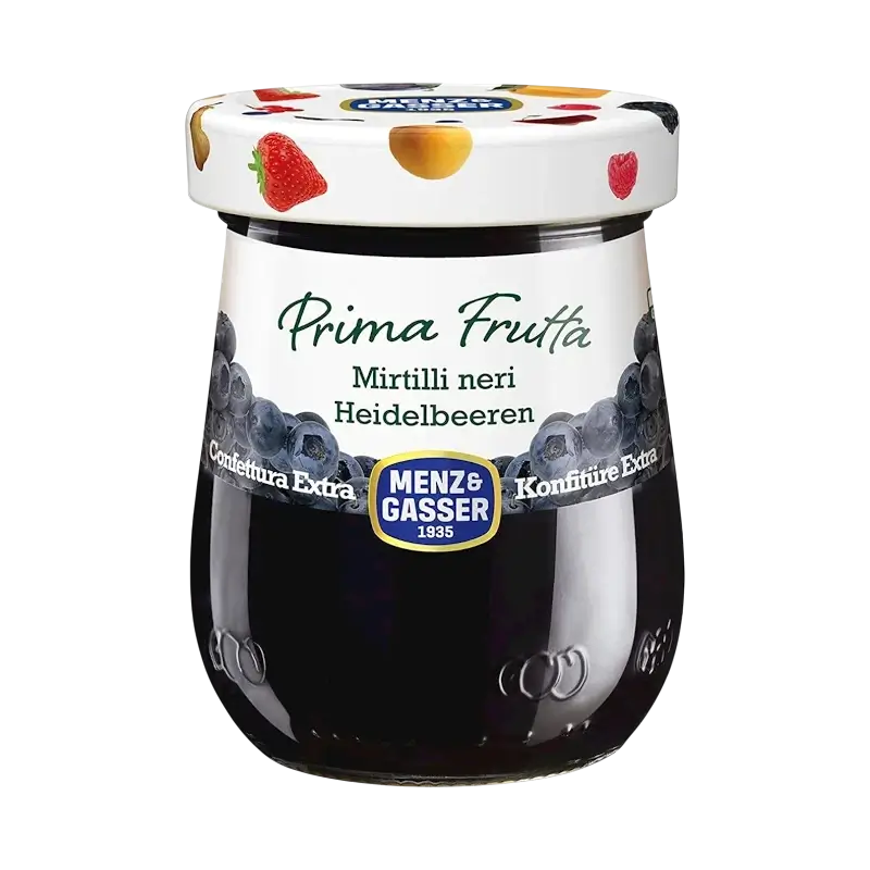 Menz&Gasser  Black Blueberry Jam 340 g