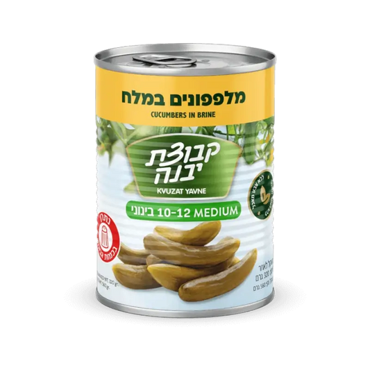 Pickled Cucumbers Kvuzat Yavne in Brine, Medium 10–12