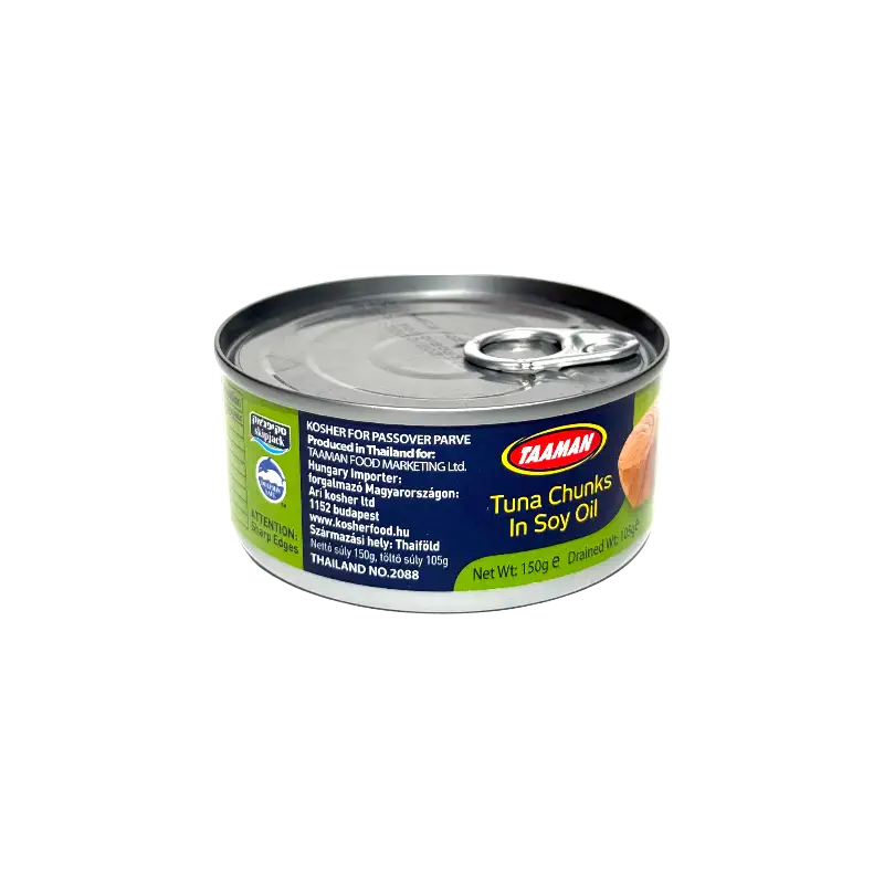 Canned Tuna Chunks Taaman in Soy Oil