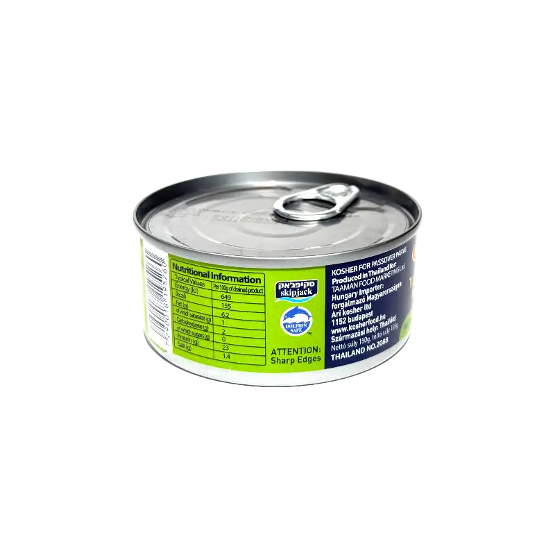 Canned Tuna Chunks Taaman in Soy Oil