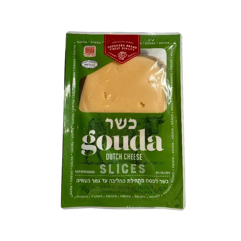 Gouda Cheese Slices – Shoshana Brand Dutch400g