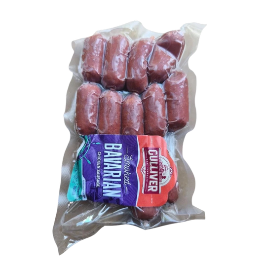 Gulliver Копчёные баварские куриные колбаски в стиле кабанос – 190 г