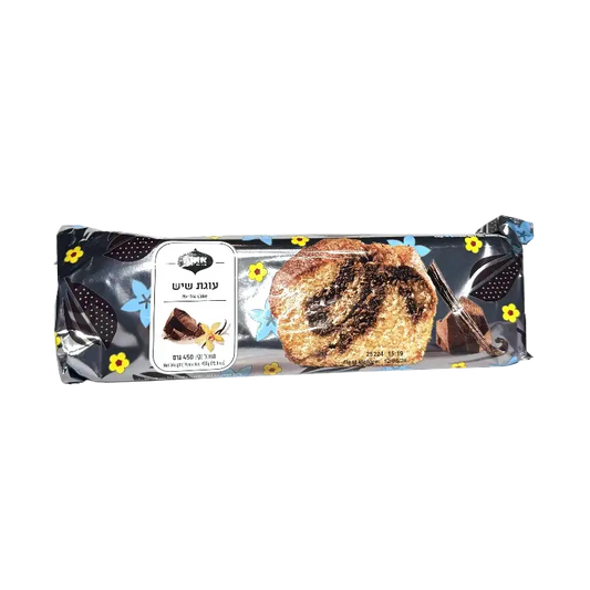 Achva Marble Yeast Cake with Cocoa Swirl (Parve) 450g