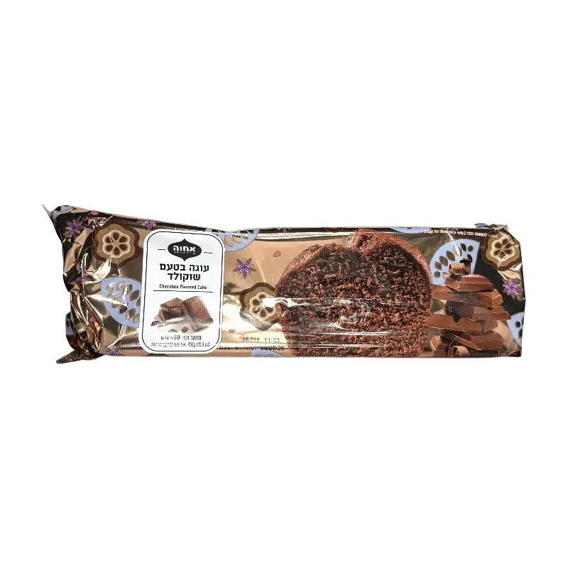 Achva Chocolate Flavored Yeast Cake (Parve) 450g