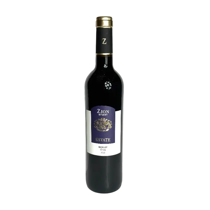 Zion Winery Estate Merlot 2023 Dry Red Wine (Israel)
