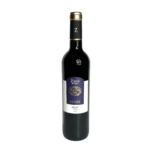 Zion Winery Estate Merlot 2023 Dry Red Wine (Israel)