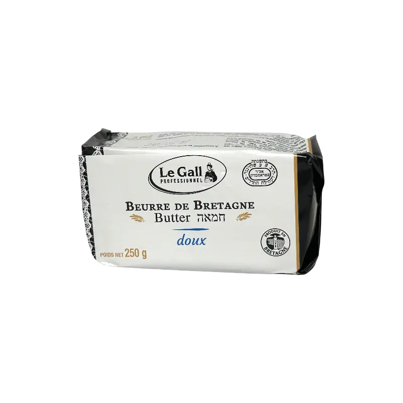 Le Gall Professionnel Beurre de Bretagne – Brittany Butter Unsalted (250 g)