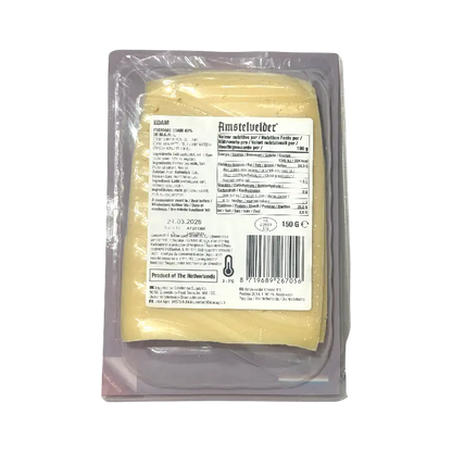 Amstelvelder Premium Edam Sliced Cheese – Edam (150 g)