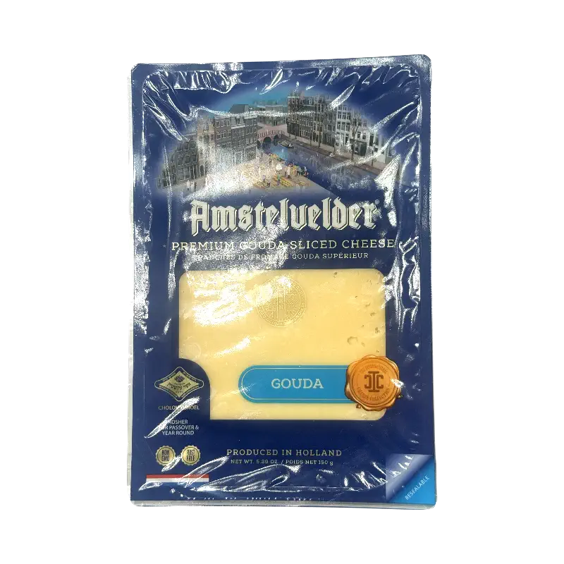 Amstelvelder Premium Gouda Sliced Cheese – Gouda (150 g)