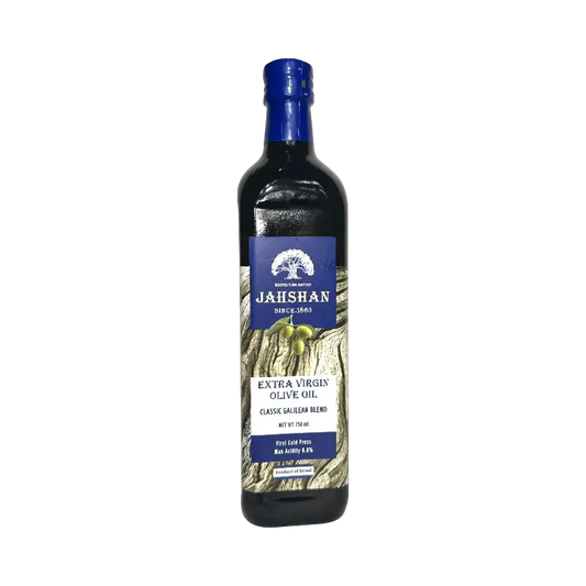 Jahshan Extra Virgin Olive Oil – Classic Galilean Blend (750 ml)