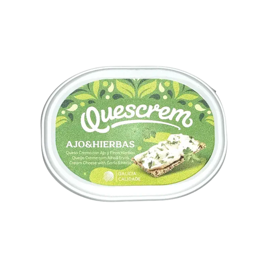 Quescrem Garlic & Herbs Cream Cheese Spread 150g