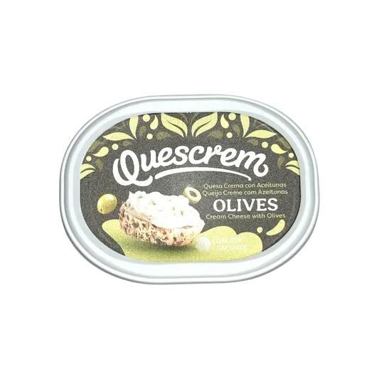 Quescrem Cream Cheese with Olives 200g