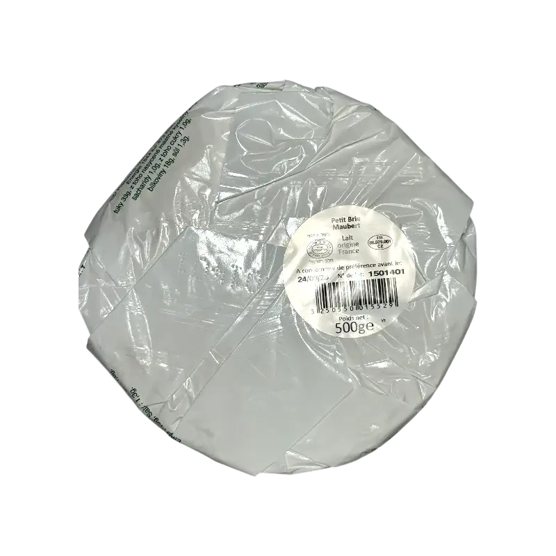 Le Maubert Petit Brie Soft Cheese with White Mold 500g
