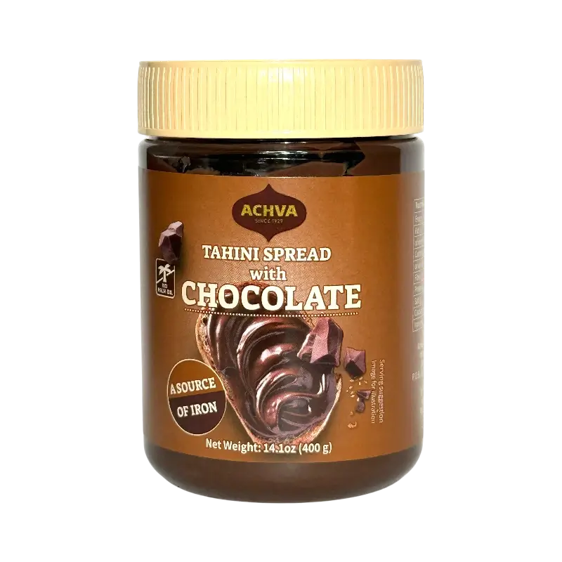 Achva Tahini Spread with Chocolate 400g