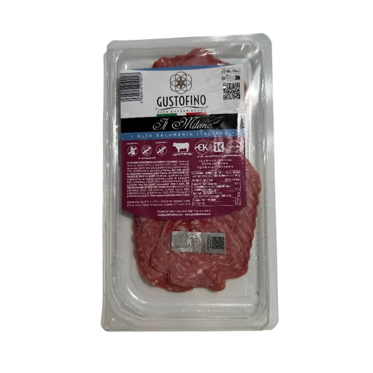 Gustofino Il Milano – Sliced Italian Beef Salami (100 g)