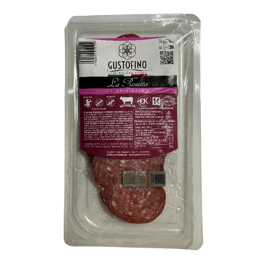 Gustofino La Rosetta Originale – Sliced Italian Salami (80 g)