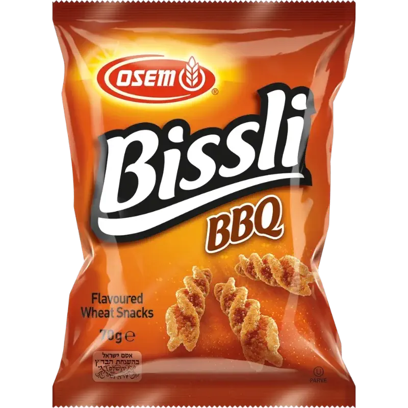 Osem Bissli BBQ Wheat Snacks (70gr)