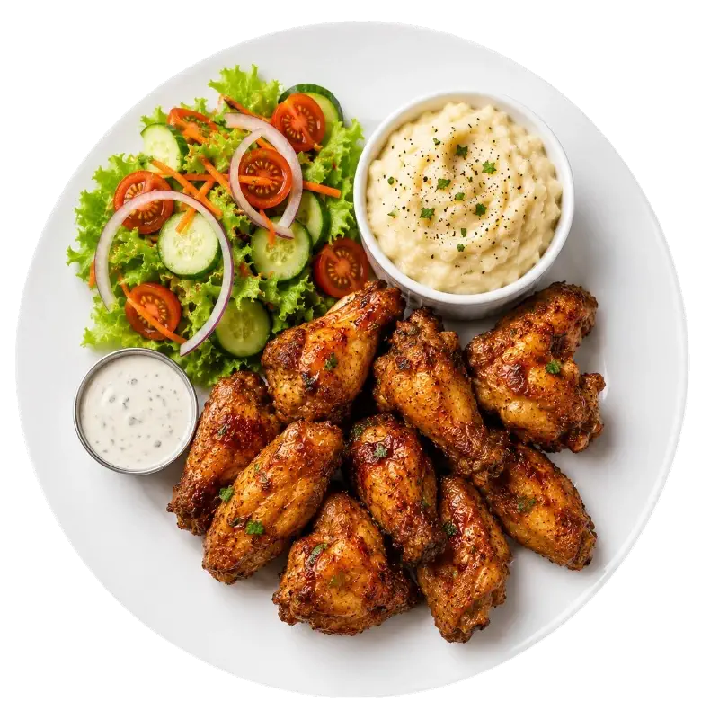 Oven-Baked Chicken Wings