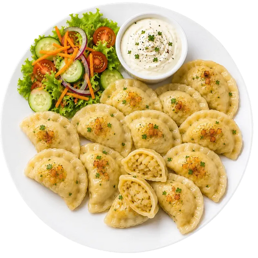 Potato & Sauerkraut Dumplings