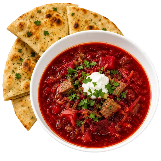 Red Beet Soup Borscht