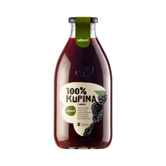 Blackberry & Apple Juice 100% (Brombeer & Apfel) 750 ml – ZDRAVO