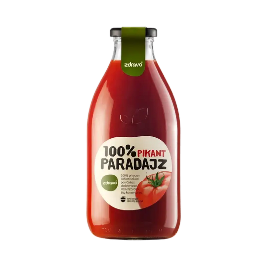 Spiced Tomato Juice 100% (Tomatensaft würzig) 750 ml – ZDRAVO