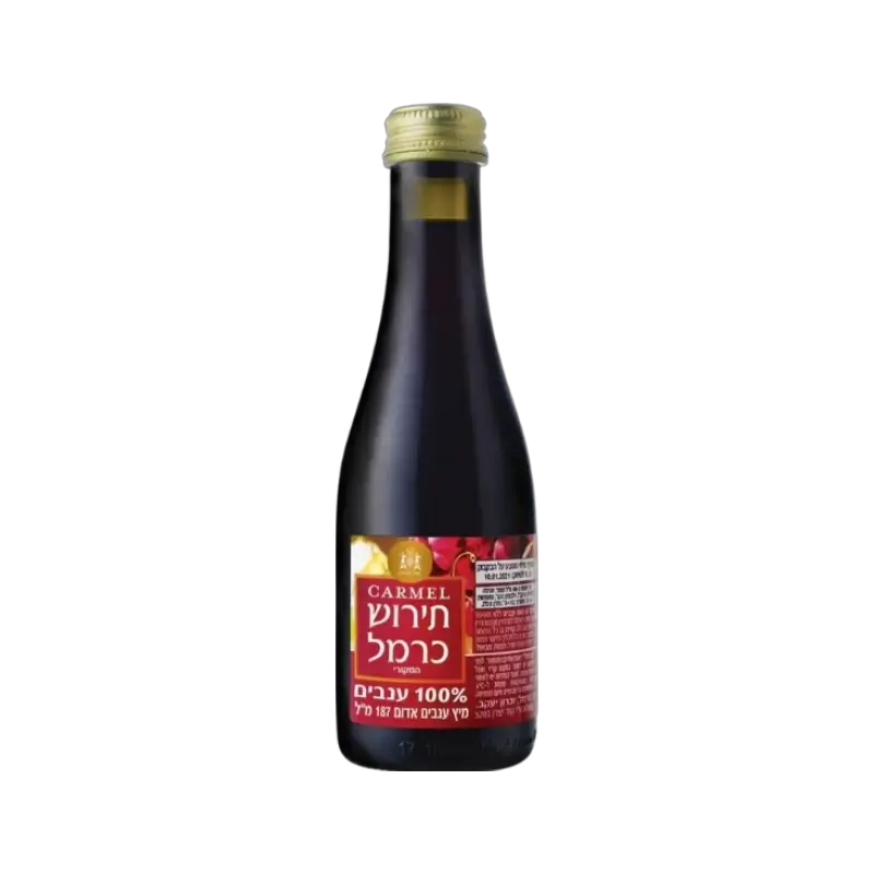 Carmel King David Kosher Grape Juice (187ml)