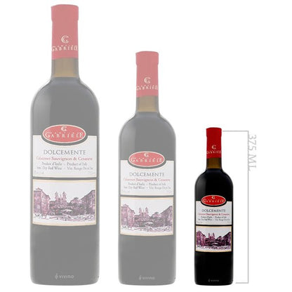 Dolcemente Red Sweet Wine 375ml Kosher Italian