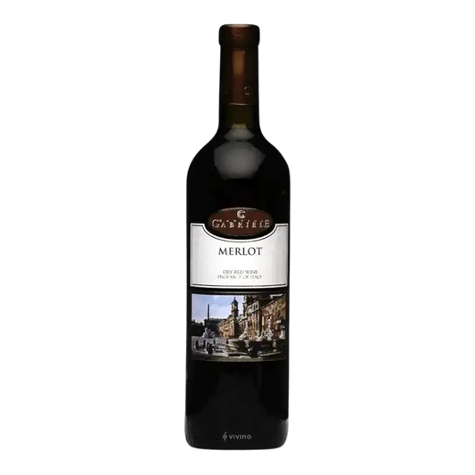 Gabriele Merlot Vino d’Italia Dry Red Wine 750 ml