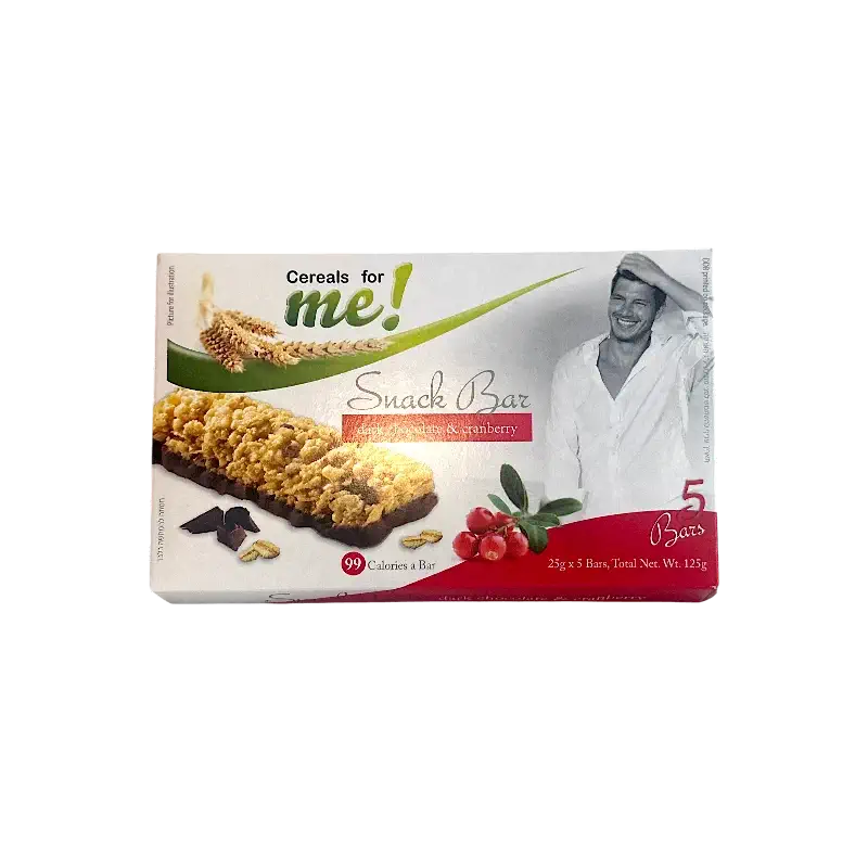 Cereals for me! Muesli Bar with Cranberry (5×25 g)
