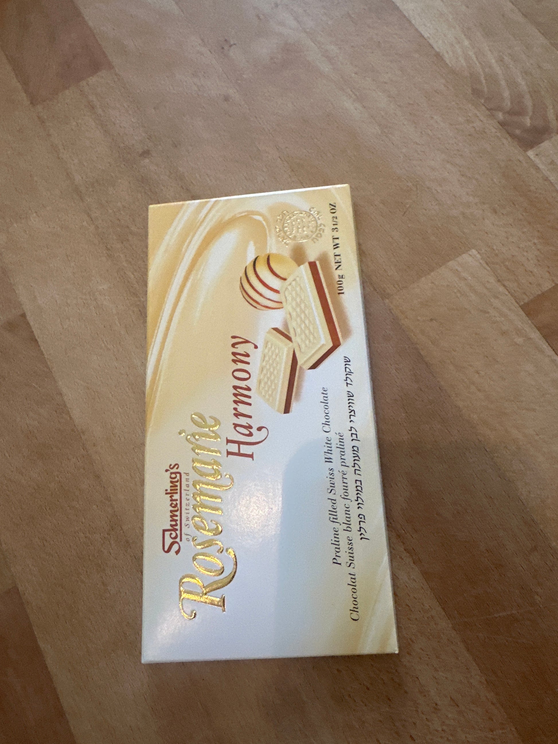 Tafelschokolade Rosemarine Harmonie 100g