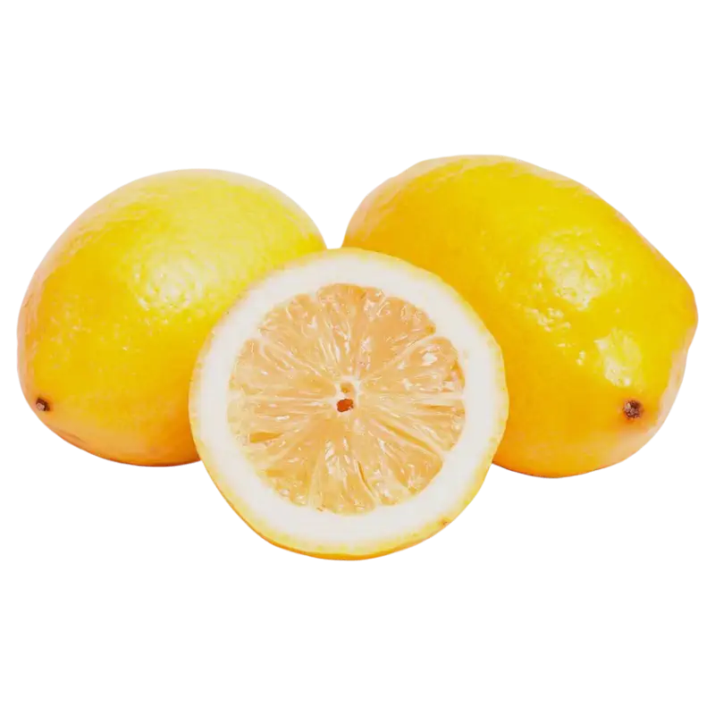 Fresh Yellow Lemons — Juicy Citrus Fruit 500g