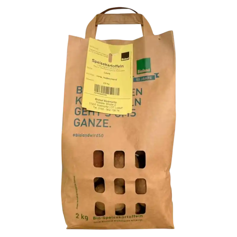 Organic Table Potatoes (Paper Bag) — Bio Potatoes 2 kg