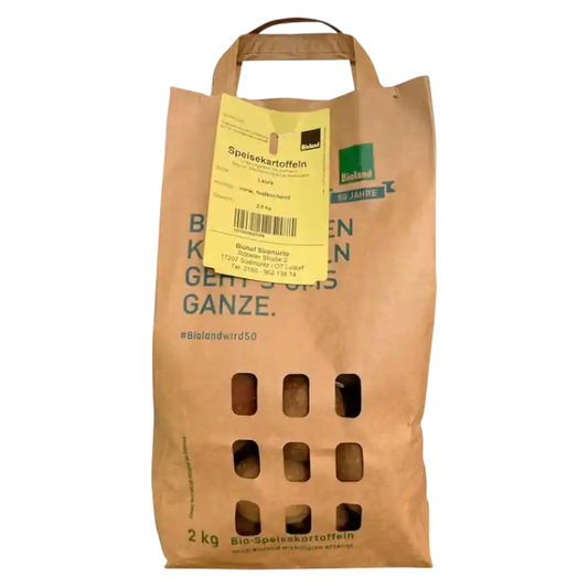 Organic Table Potatoes (Paper Bag) — Bio Potatoes 2 kg