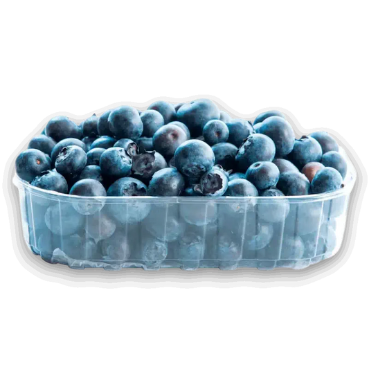Fresh Blueberries in Plastic Tray — Premium Berry Fruit 200g