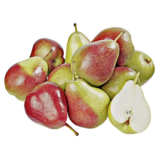 Fresh Red-Green Pears — Juicy Dessert Fruit 200g