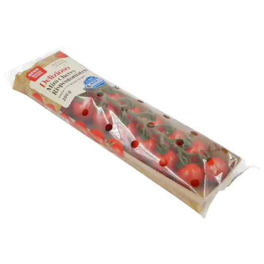 Vine Cherry Tomatoes — Sweet Mini Tomatoes (Pack) 200g