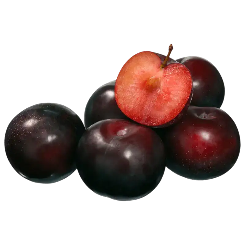 Fresh Dark Plums — Juicy Stone Fruit 500g