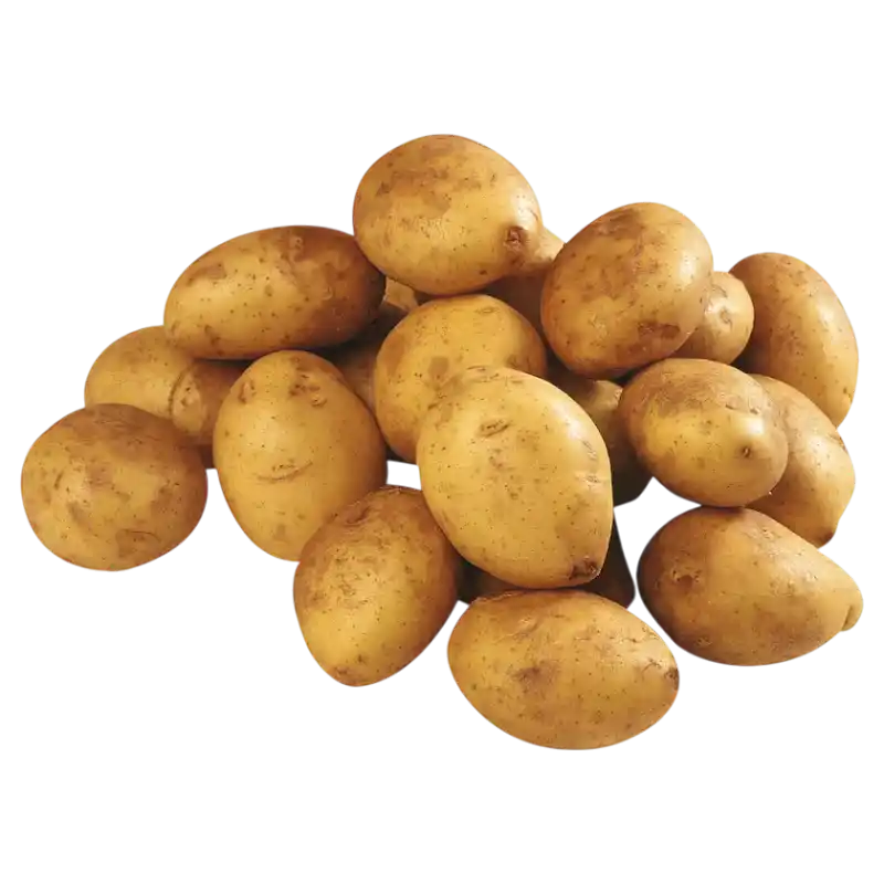 Fresh Yellow Potatoes — Natural Unwashed Potatoes 650g