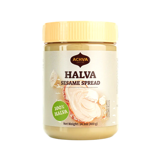 Achva Halva Sesame Spread – Classic Halva Spread (400 g / 14.1 oz)