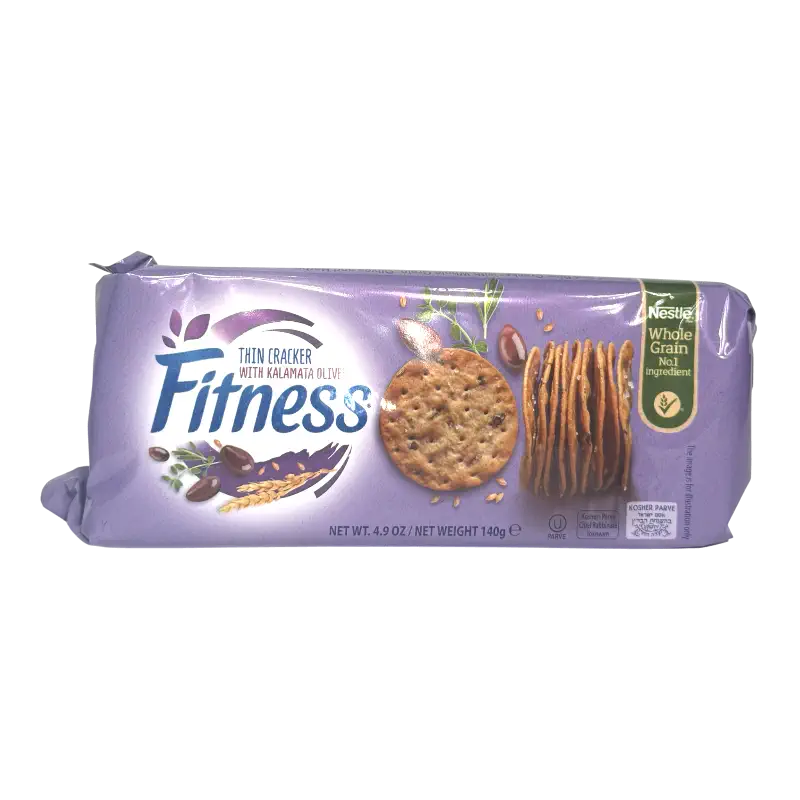 Fitness Thin Crackers with Kalamata Olive – Whole Grain Crackers