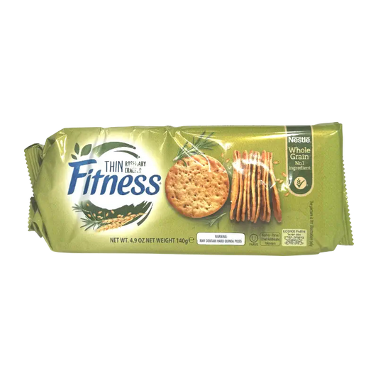 Fitness Thin Whole Grain Crackers – Rosemary & Garlic