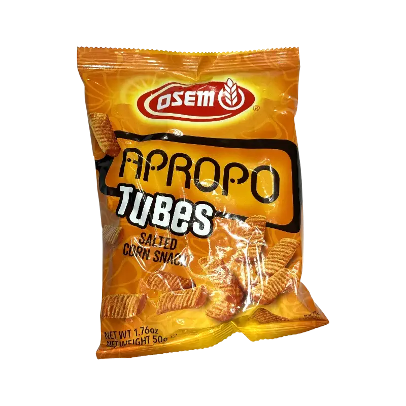 Osem Apropo Tubes Salted – Salted Corn Snack Tubes