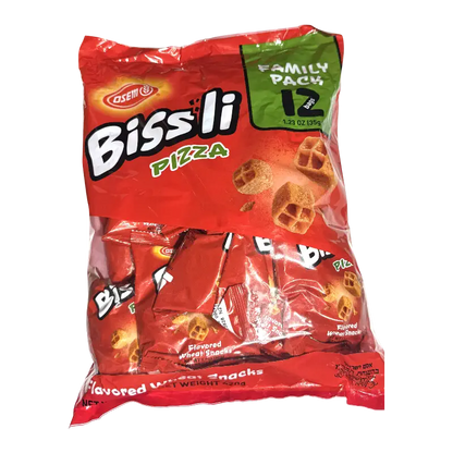 Osem Bissli Pizza Family Pack – Pizza Flavored Wheat Snacks
