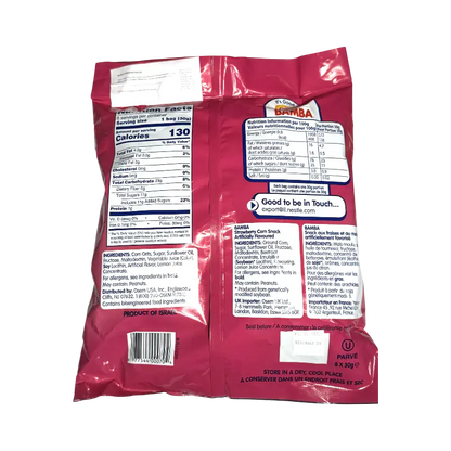 Osem Bamba Strawberry Artificially Flavored Snack – Family Pack