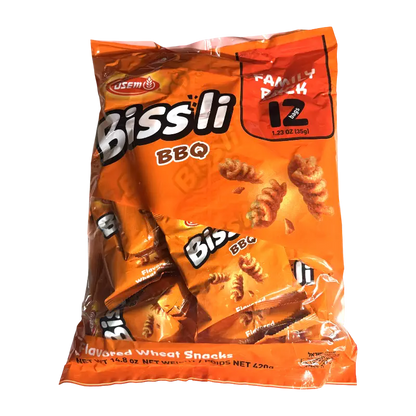 Osem Bissli BBQ Family Pack – BBQ Flavored Wheat Snacks