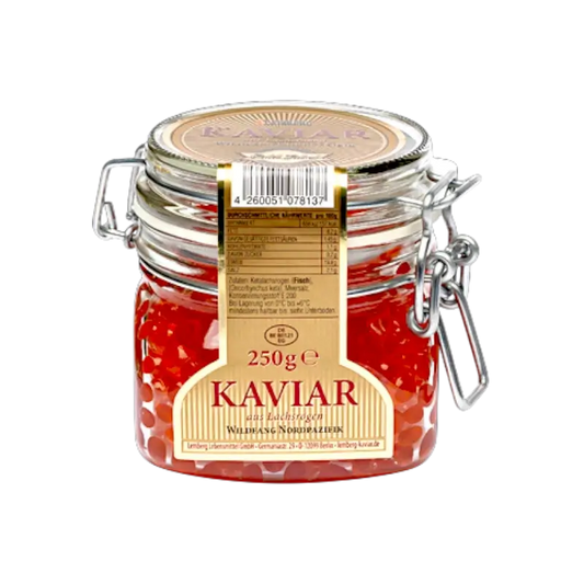Keta - salmon caviar, GOLD LABEL, 250g